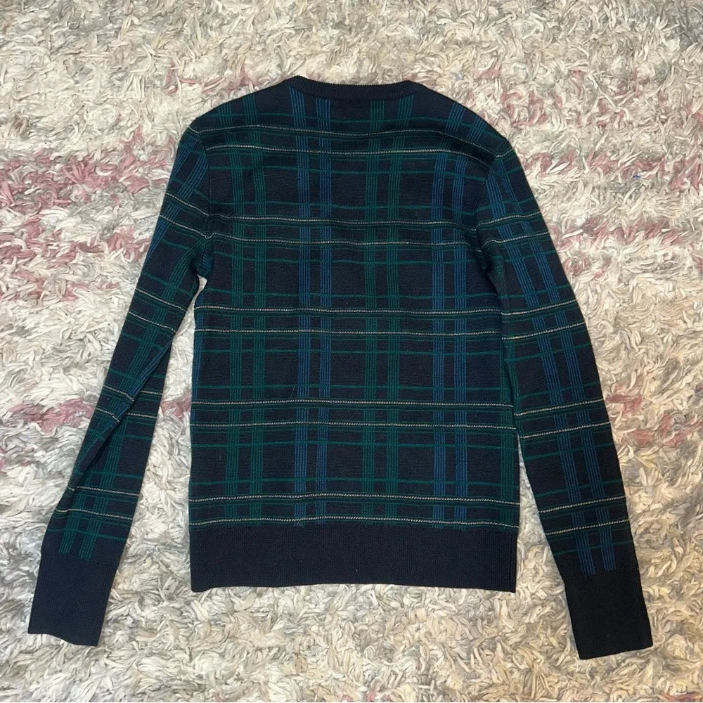 Equipment plaid sweater XS